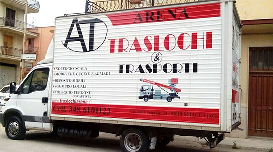 arena traslochi sciacca trasporti