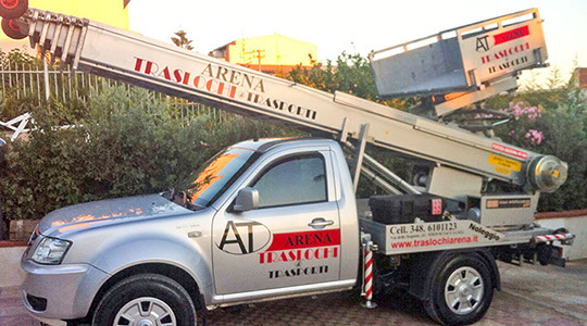 noleggio scala montacarichi sciacca arena traslochi